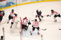 Team USA faces Canada in the womens hockey gold medal game .