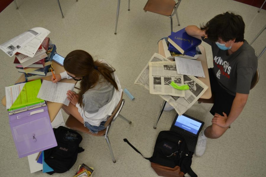 As the year comes to an end, students are feeling more and more overwhelmed with schoolwork. 