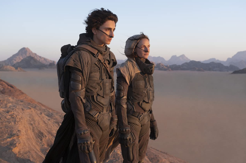 Dune was released in the United States on Oct. 22, 2021 as part one of a trilogy. The film features Rebecca Ferguson as Lady Jessica and Timothée Chalamet as Paul Atreides. 