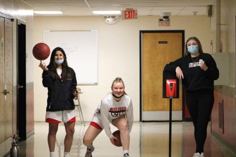 After girls varsity basketball suffered an outbreak of COVID-19, some players were quarantined while others were on the court.