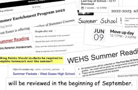 After a stressful year, students believe they are entitled to a summer of relaxation and freedom from schoolwork.