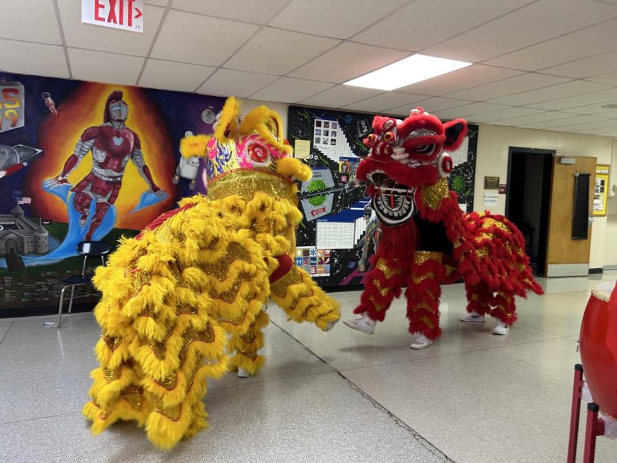 For the second consecutive year, the Chinese Club celebrates the Chinese New Year with a parade through the West Essex halls!