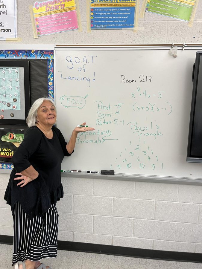 Math teacher Lorna Danckwerth, retiring after 19 years in the district, looks back fondly on her time.