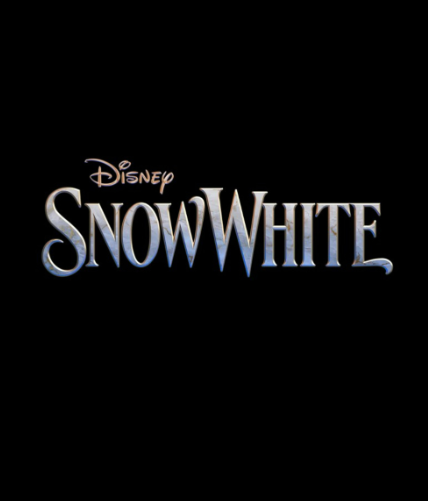 The current poster for the upcoming Snow White, live action movie.