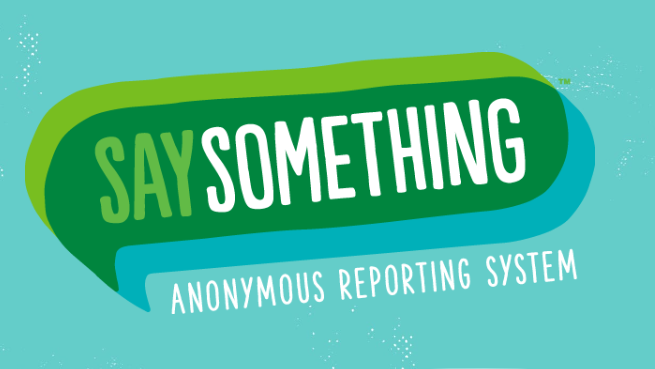 The Say Something program can be found on every student-issued Chromebook in the school. 