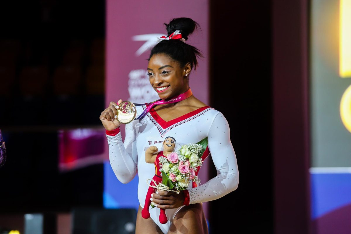 Biles continues to strive for greatness as she becomes the most successful gymnast of all time. 