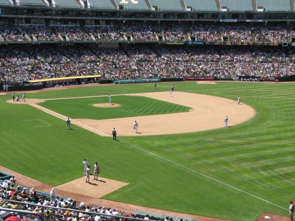 The Oakland Athletics are moving from their home in Oakland to Las Vegas in the coming years. (Photo Courtesy of Brian Cantoni CC BY 2.0 DEED) 