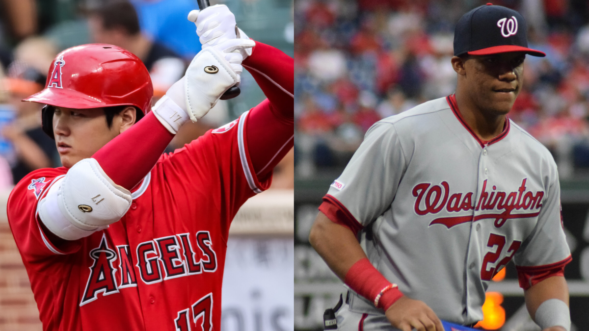 Two-way+phenom+Shohei+Ohtani+%28left%29+and+superstar+slugger+Juan+Soto+%28right%29+are+on+the+move%2C+as+Ohtani+signed+a+record-breaking+contract+with+the+other+side+of+LA+and+Soto+was+shipped+of+to+the+Bronx+in+December.