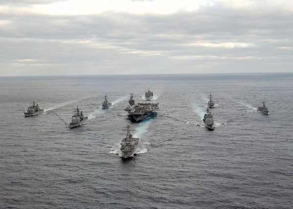 U.S. Navys presence in the Red Sea has increased drastically. 