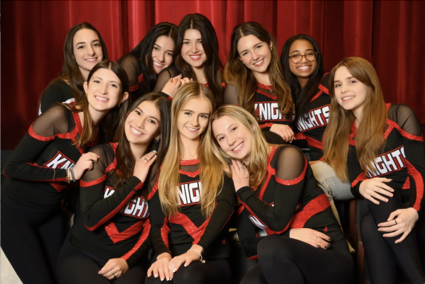 The West Essex Dance Team impressed the crowd at this year’s showcase. From left: (front row) Molly Wolf, Chloe Berger, Samantha Kopec, Hailey Levenberg and Charlotte Stevens; (back row) Mia Russotto, Molly Trauman, Kaitlyn DeGraw, Josie Duva and Natalia Mitchell. 