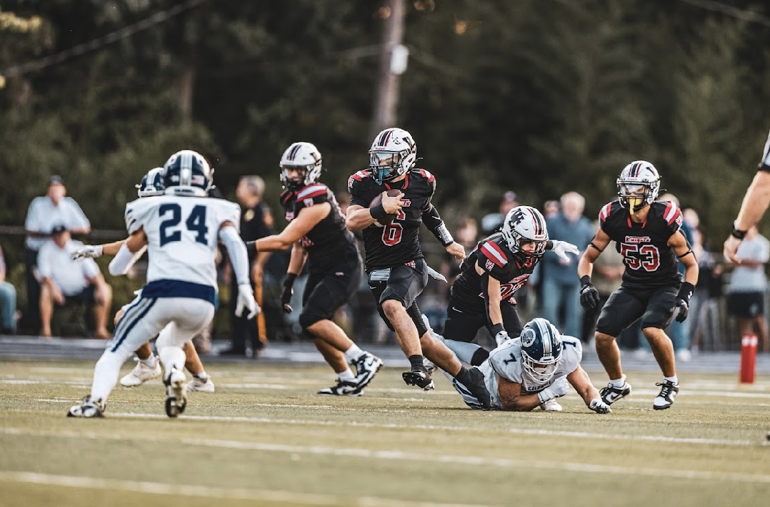 Jake Long and the Knights get their second win after defeating Caldwell 20-14.