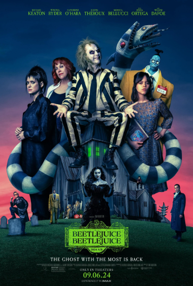 "Beetlejuice 2" was released Sept. 6 and is a must-see this Halloween season.