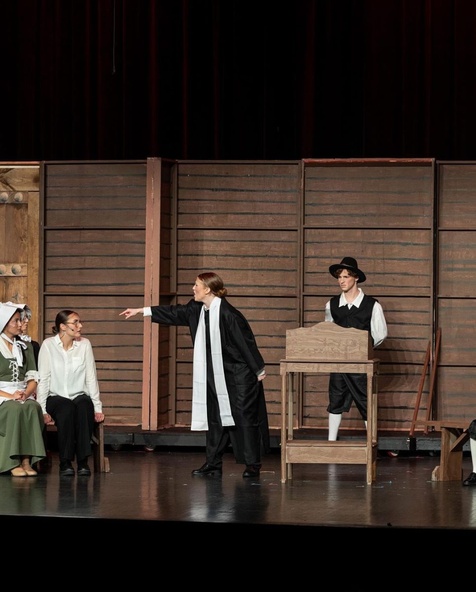 The Masquers of West Essex captivate the audience with their take on "Witches!? In Salem?!" for this year's fall play. 