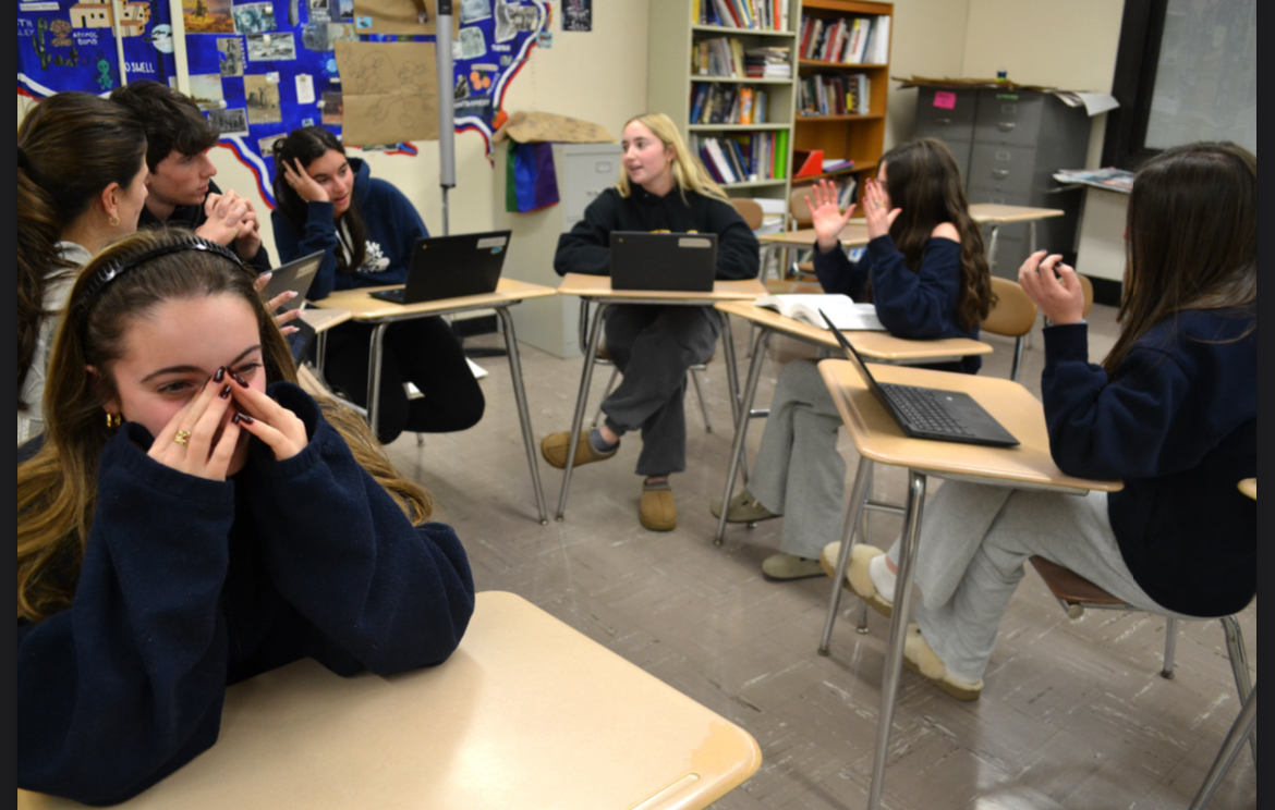 Socratic seminars quickly turn into a stressful experience as students compete to speak. 