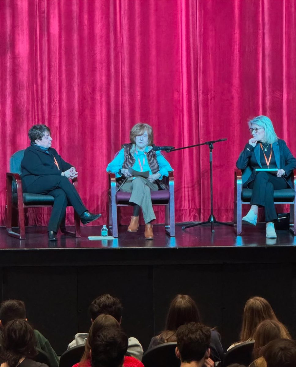 Ruth Millman shares her story to high schoolers to educate them on the Holocaust. 