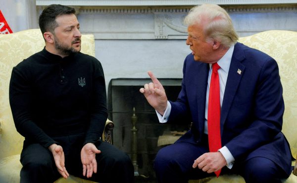 Donald Trump met with Volodymyr Zelensky in the Oval Office to discuss future plans regarding the war in Ukraine.   