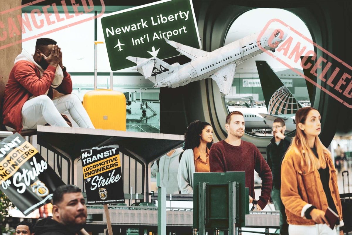 N.J. struggles with transportation as Newark Airport faces staffing issues and N.J. transit workers go on strike. 