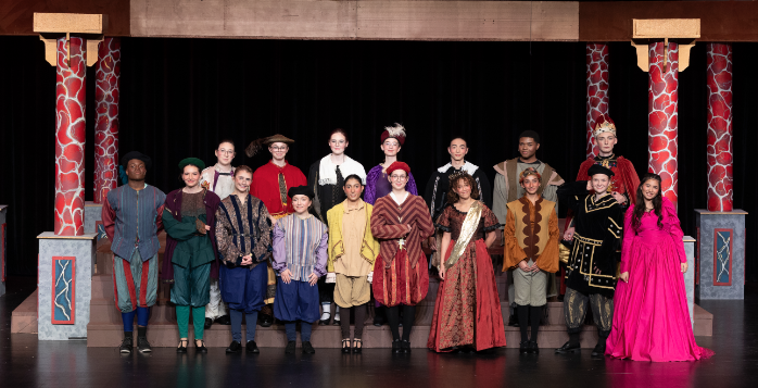 The Masquers of West Essex presented “Save Hamlet” by Mark Levine, a hilarious parody of the classic story “Hamlet” by William Shakespeare, on Nov. 14-15.