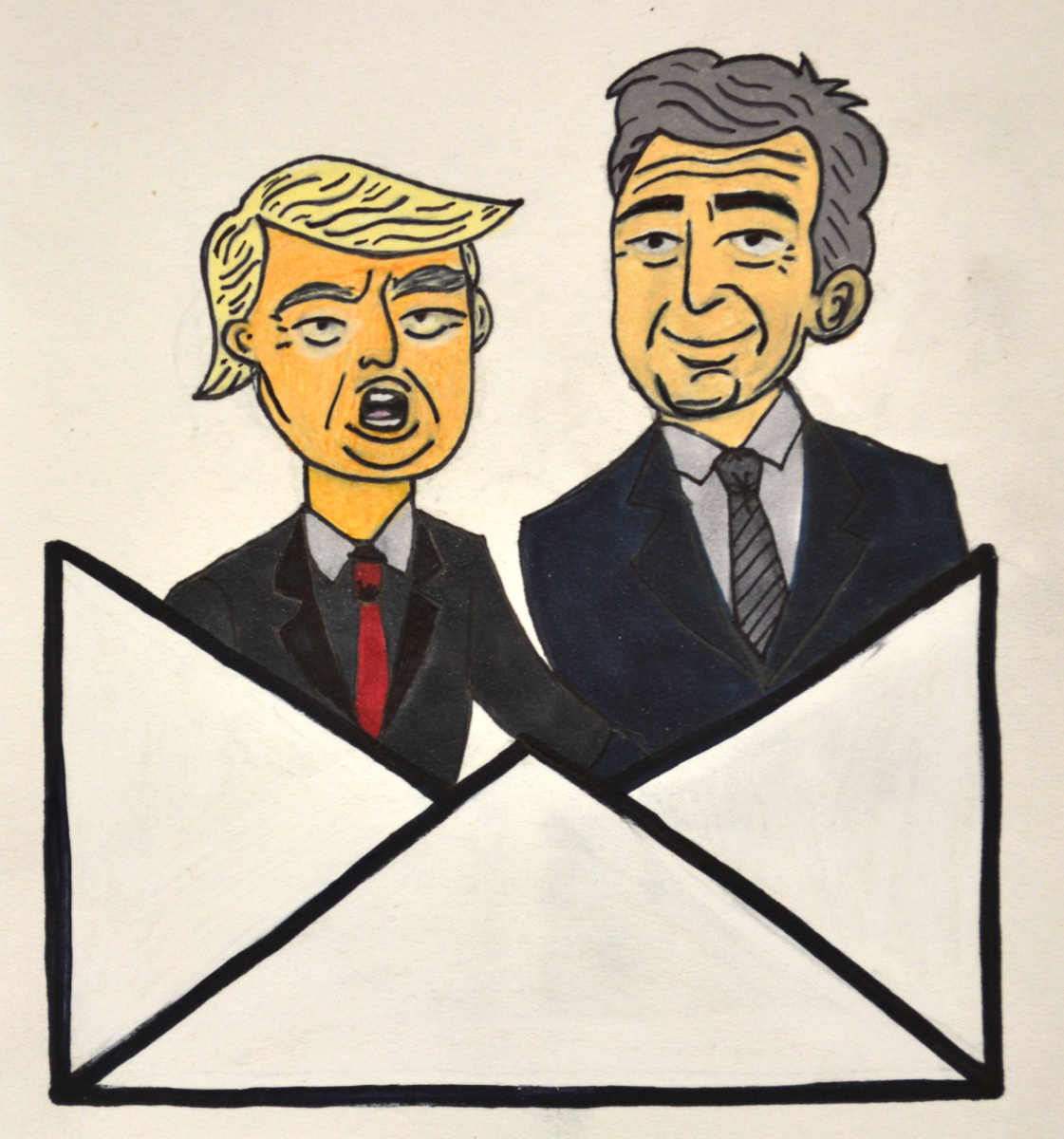 Trump’s appearance in emails with child sex offender and trafficker Jeffrey Epstein is part of the so-called Epstein Files.