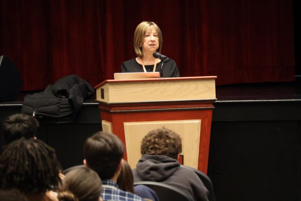 Fran Levin speaks to West Essex staff and students about the legacy of the Holocaust and why it is important to learn lessons from our world's history.