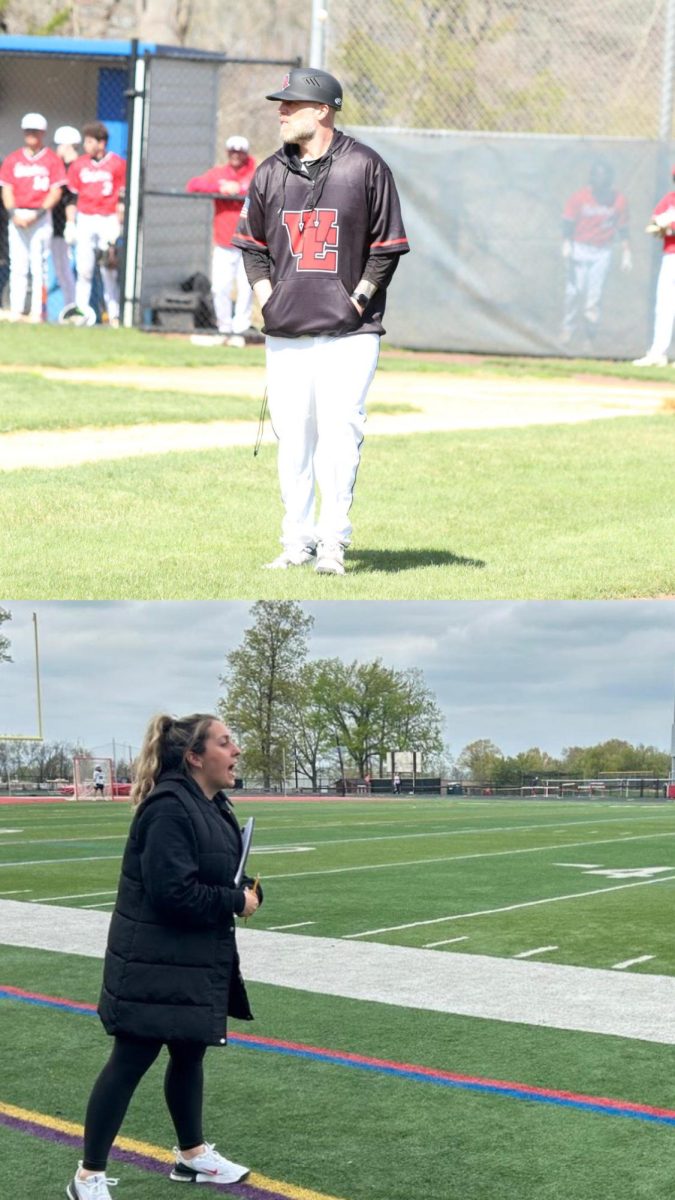 Genchi (top) is looking forward to leading the Knights in his first season with the program. Minnella starts the season off strong after taking the head coach position