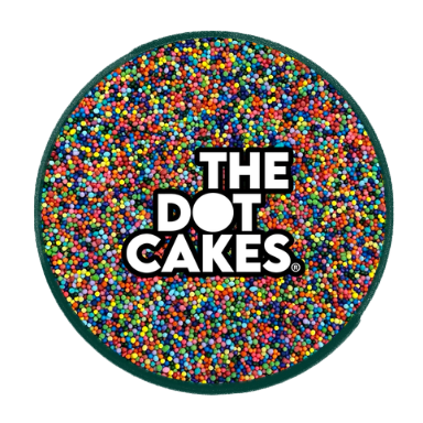 The Dot Cakes have taken over social media for their eye-catching colors  and fun designs. 